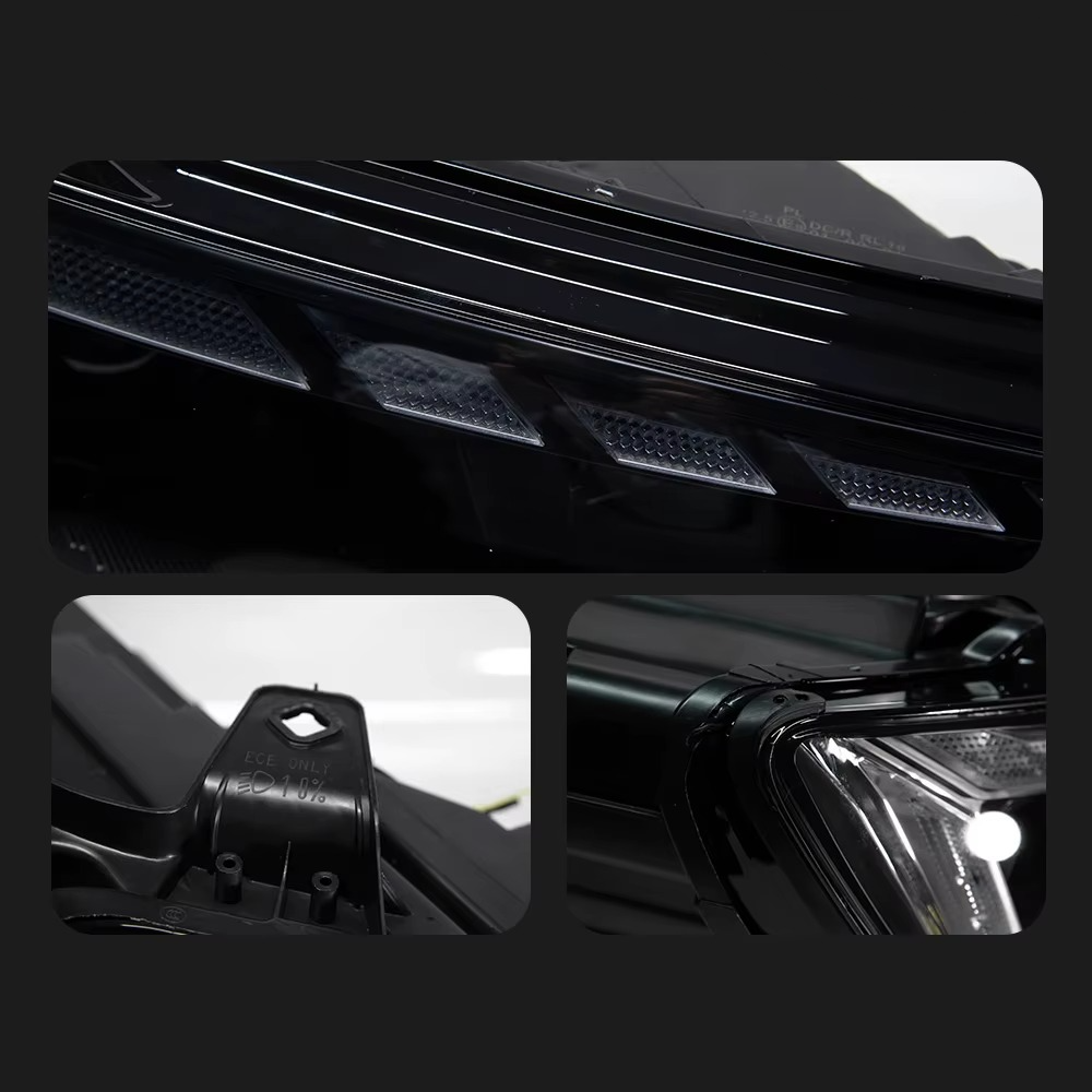 Look Rs3 Drl Εμπρός Φανάρια για Audi A3 2013-2016