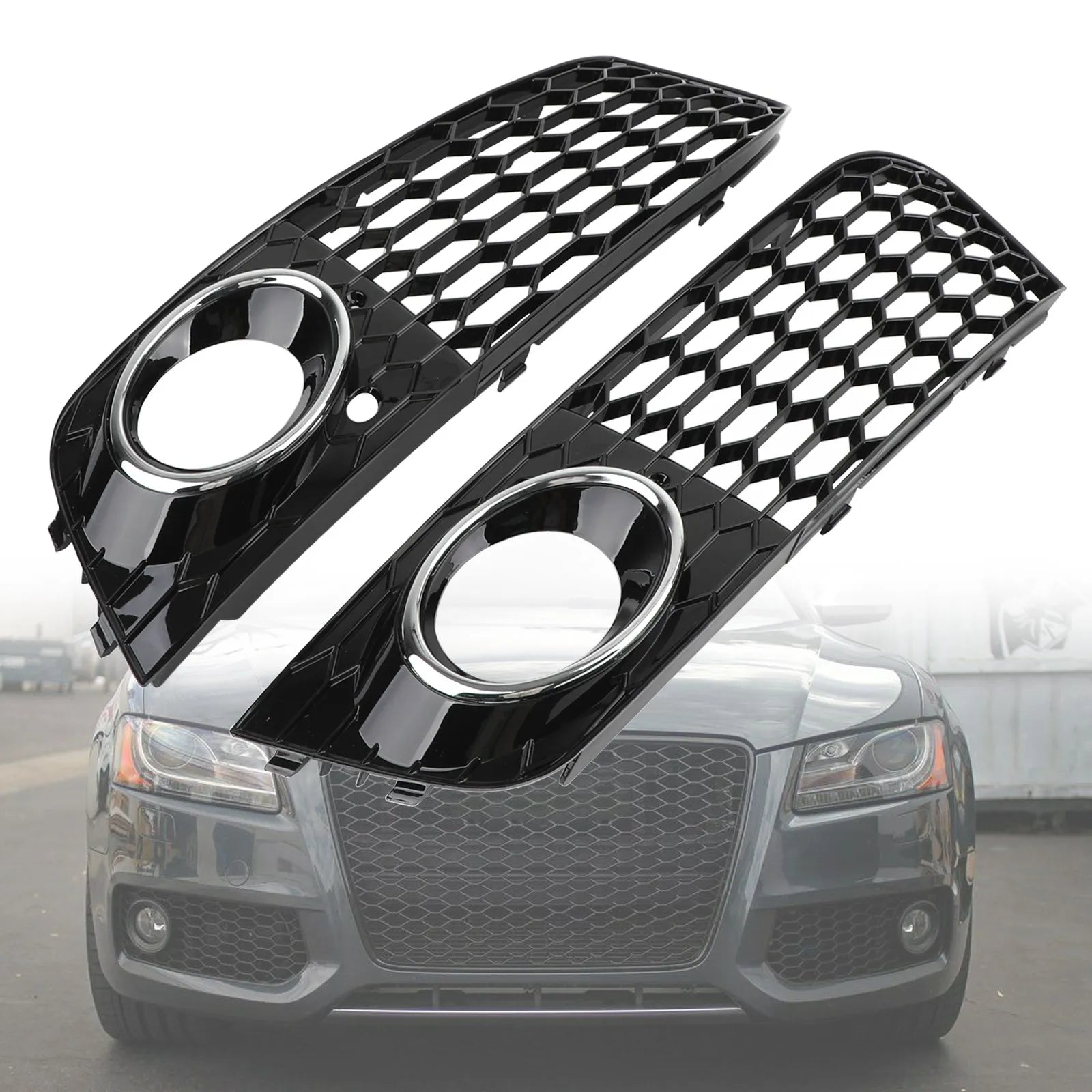 Κυψέλες Rs4 Style για Προβολάκια Audi A4 B8 2009-2012