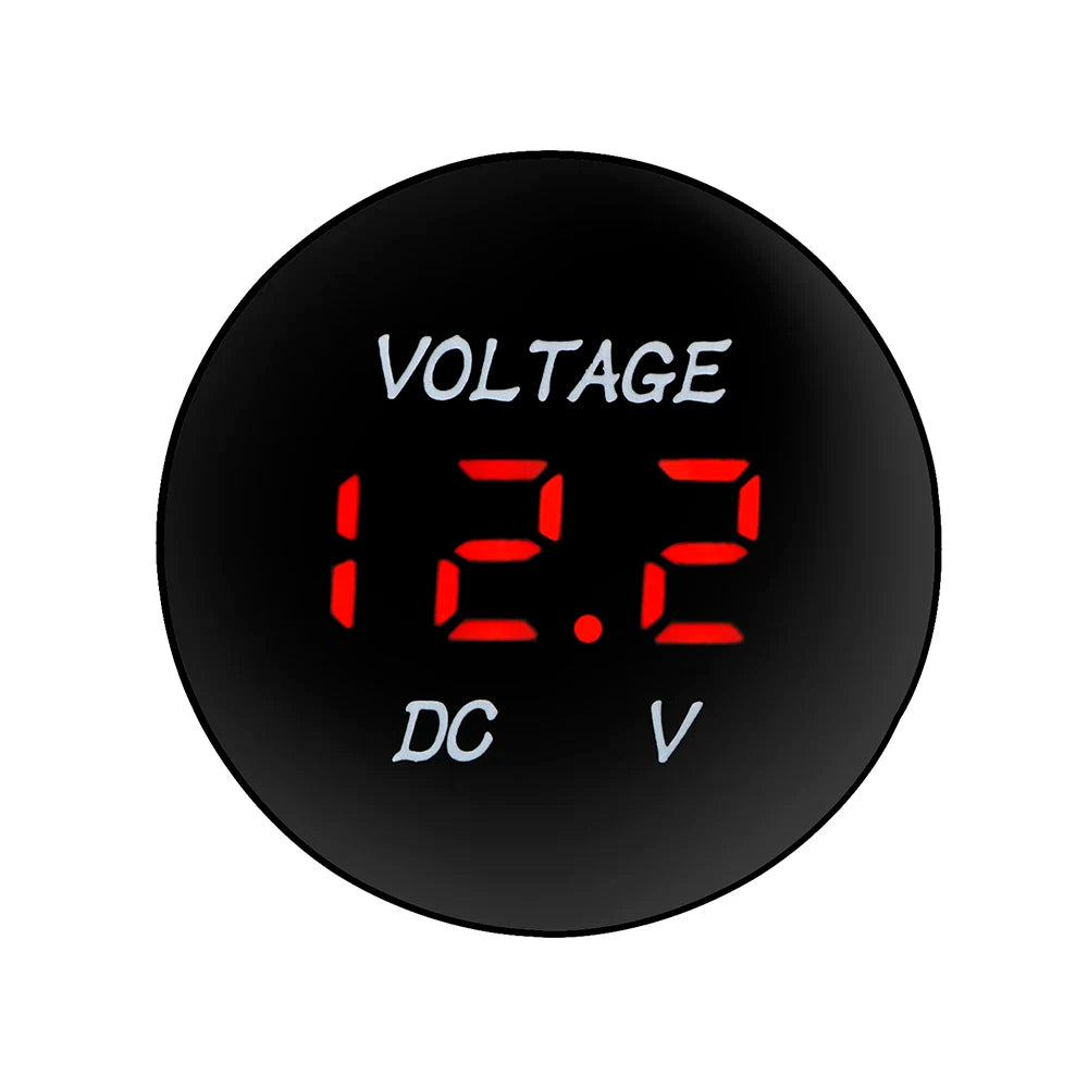 Βολτόμετρο Μοτοσικλέτας 12V-24V