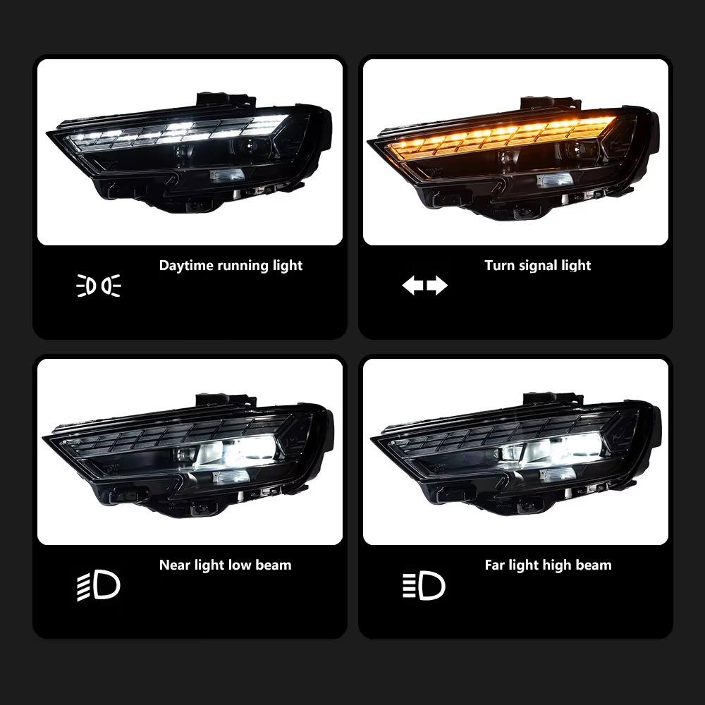 Εμπρός DRL για Audi A3 2017-2020