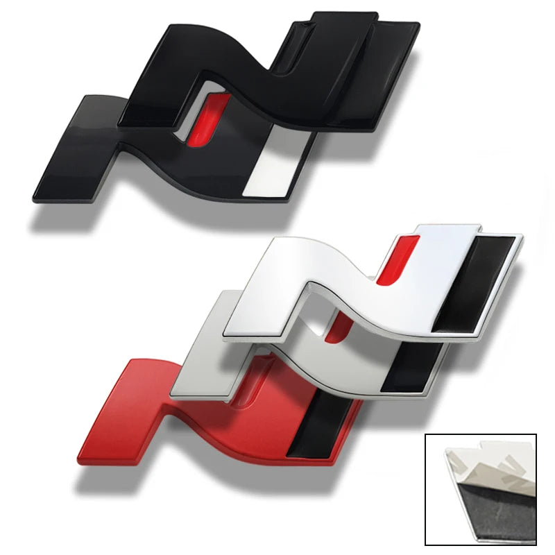 Αυτοκόλλητα σήματος N για Hyundai N LINE i30-i20