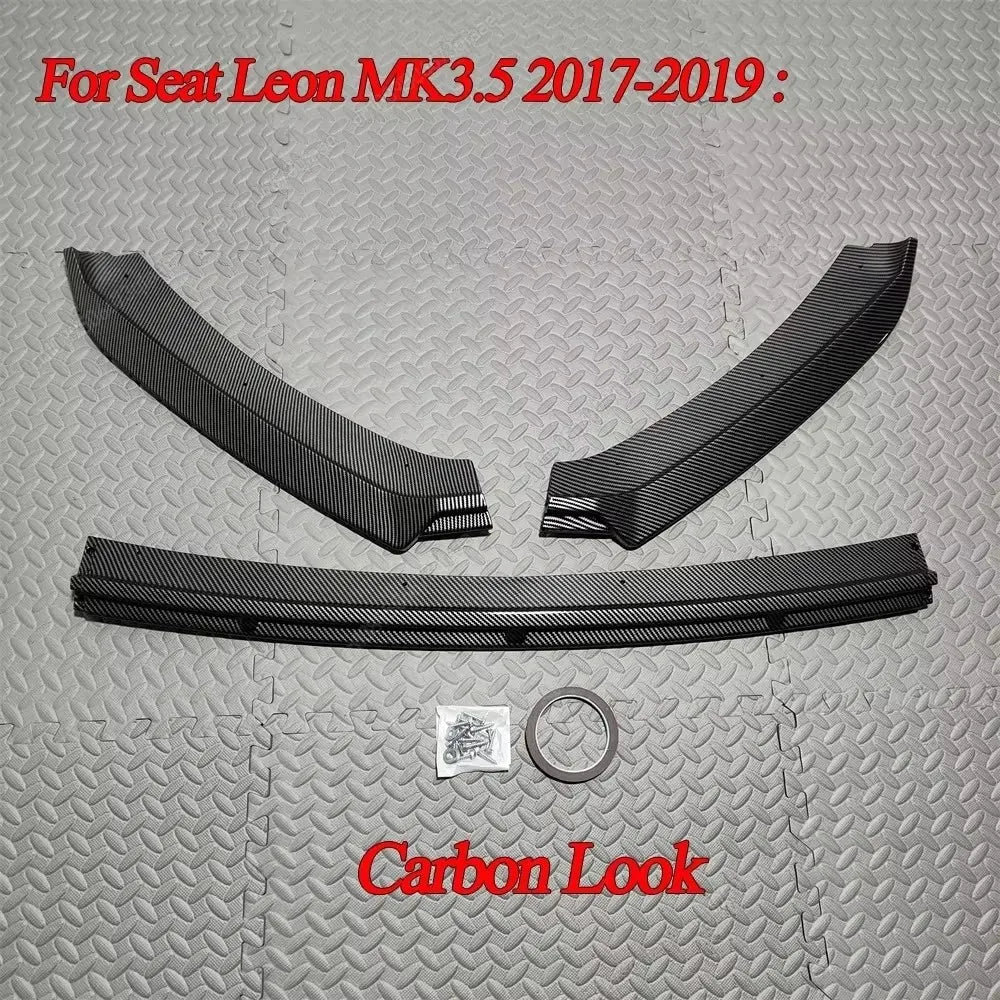 Maxton Μπροστινό Lip για Seat Leon MK3 MK3.5 2012-19