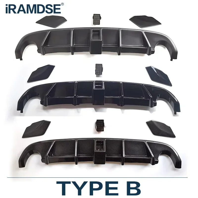 Πίσω Diffuser Golf MK6 GTI 2008-2013