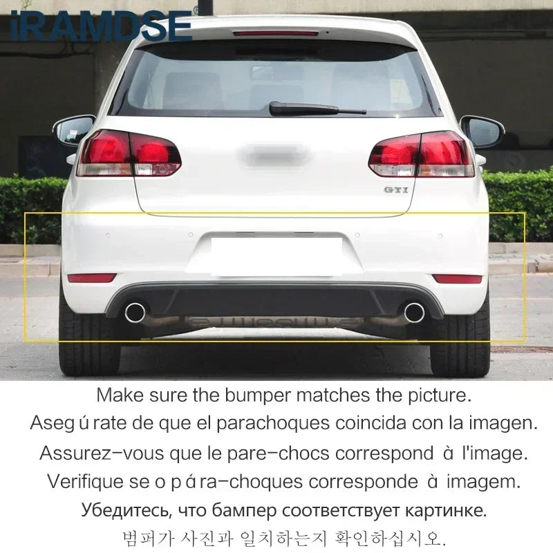 Πίσω Diffuser Golf MK6 GTI 2008-2013