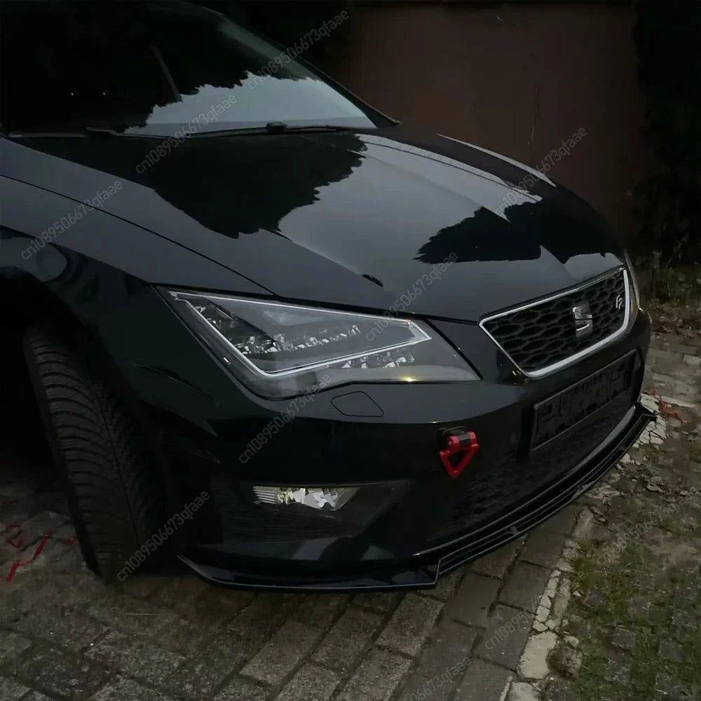 Maxton Μπροστινό Lip για Seat Leon MK3 MK3.5 2012-19