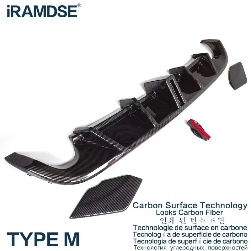 Πίσω Diffuser Golf MK6 GTI 2008-2013