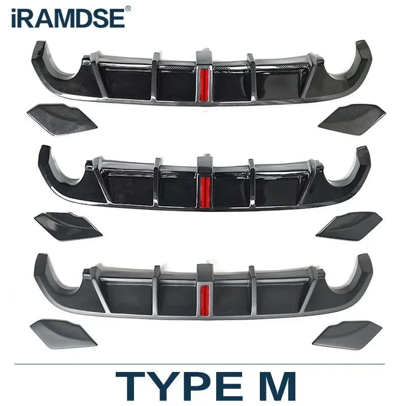 Πίσω Diffuser Golf MK6 GTI 2008-2013