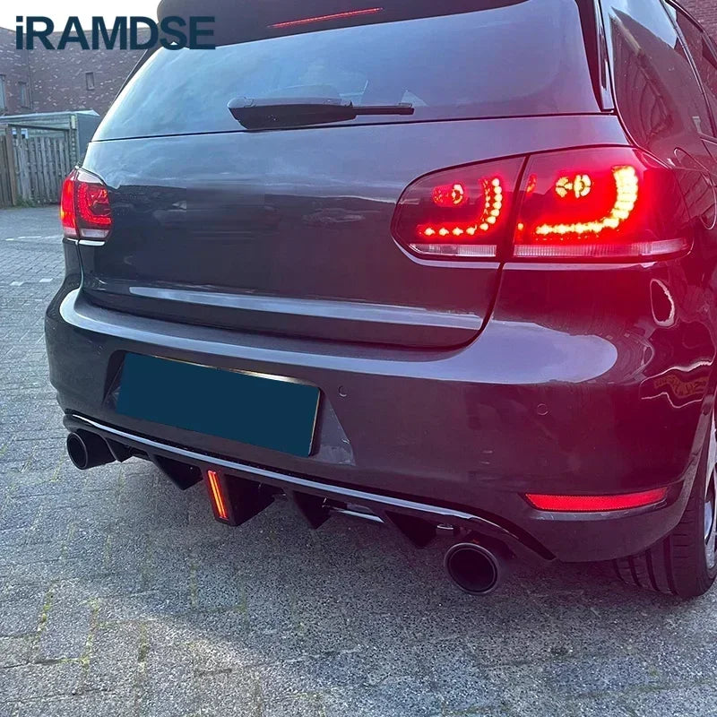 Πίσω Diffuser Golf MK6 GTI 2008-2013