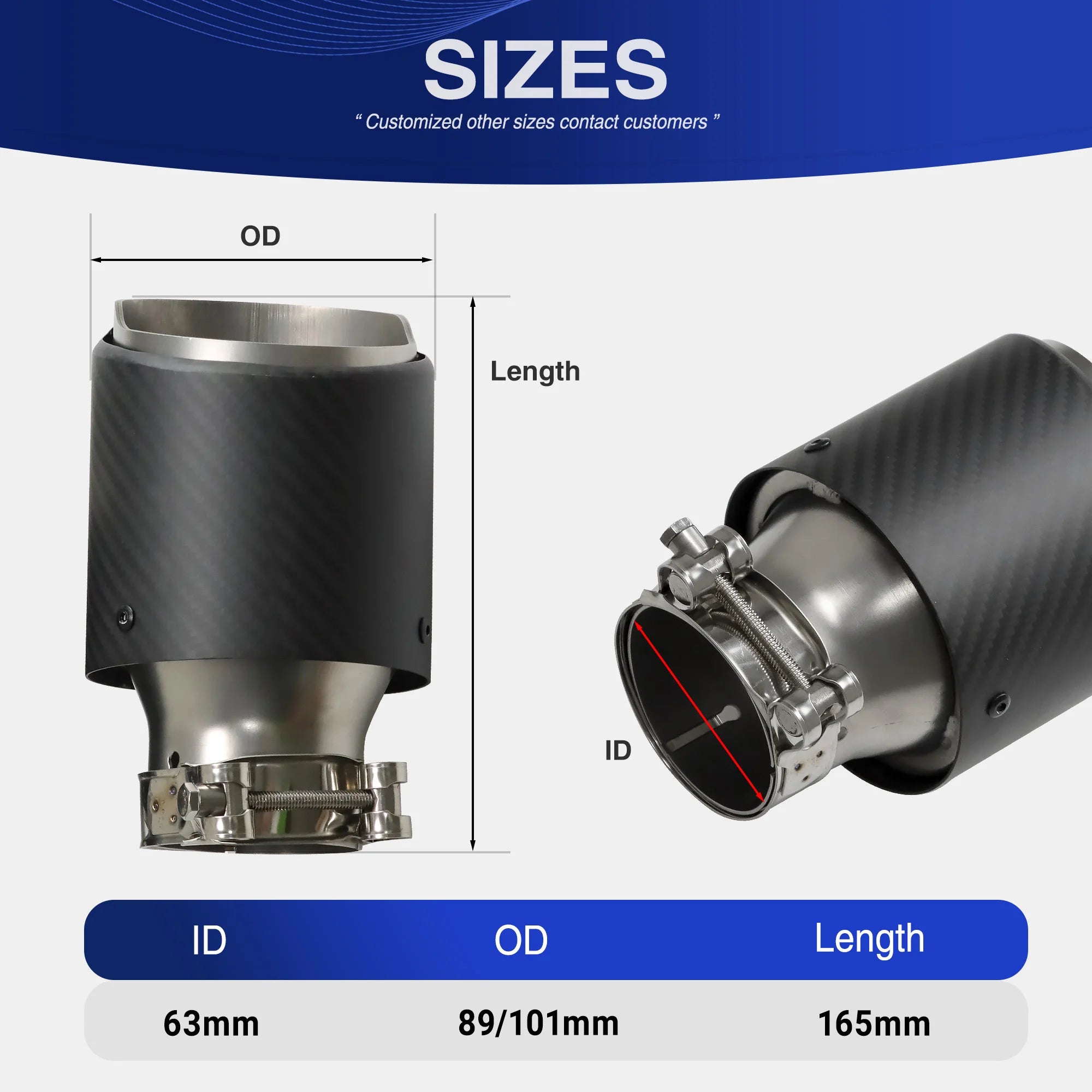 Μπούκες E-RACING Universal