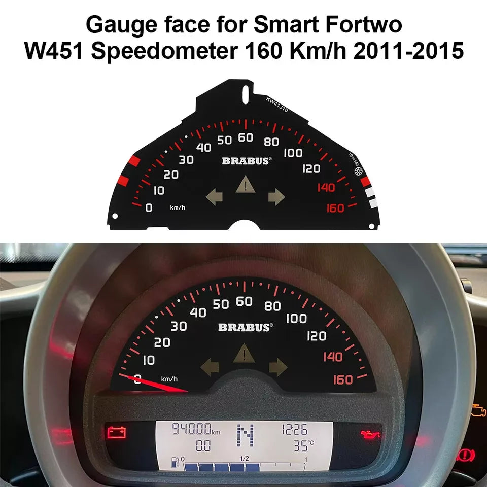 Brabus Κοντέρ/Oργανάκια για Smart 451