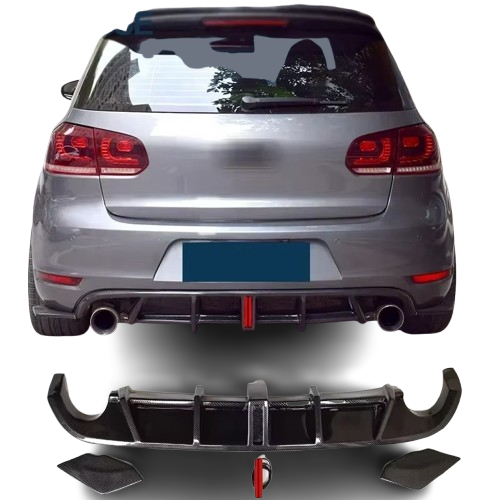 Πίσω Diffuser Golf MK6 GTI 2008-2013