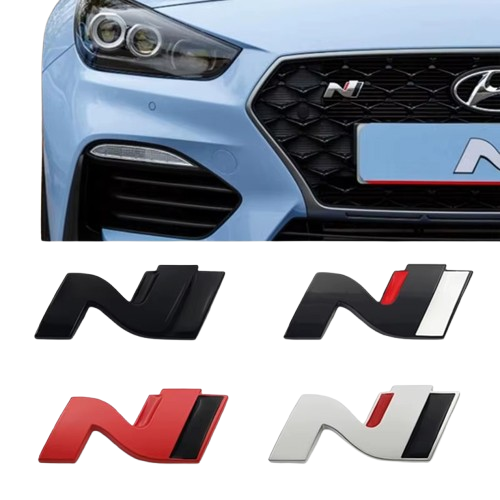 Αυτοκόλλητα σήματος N για Hyundai N LINE i30-i20