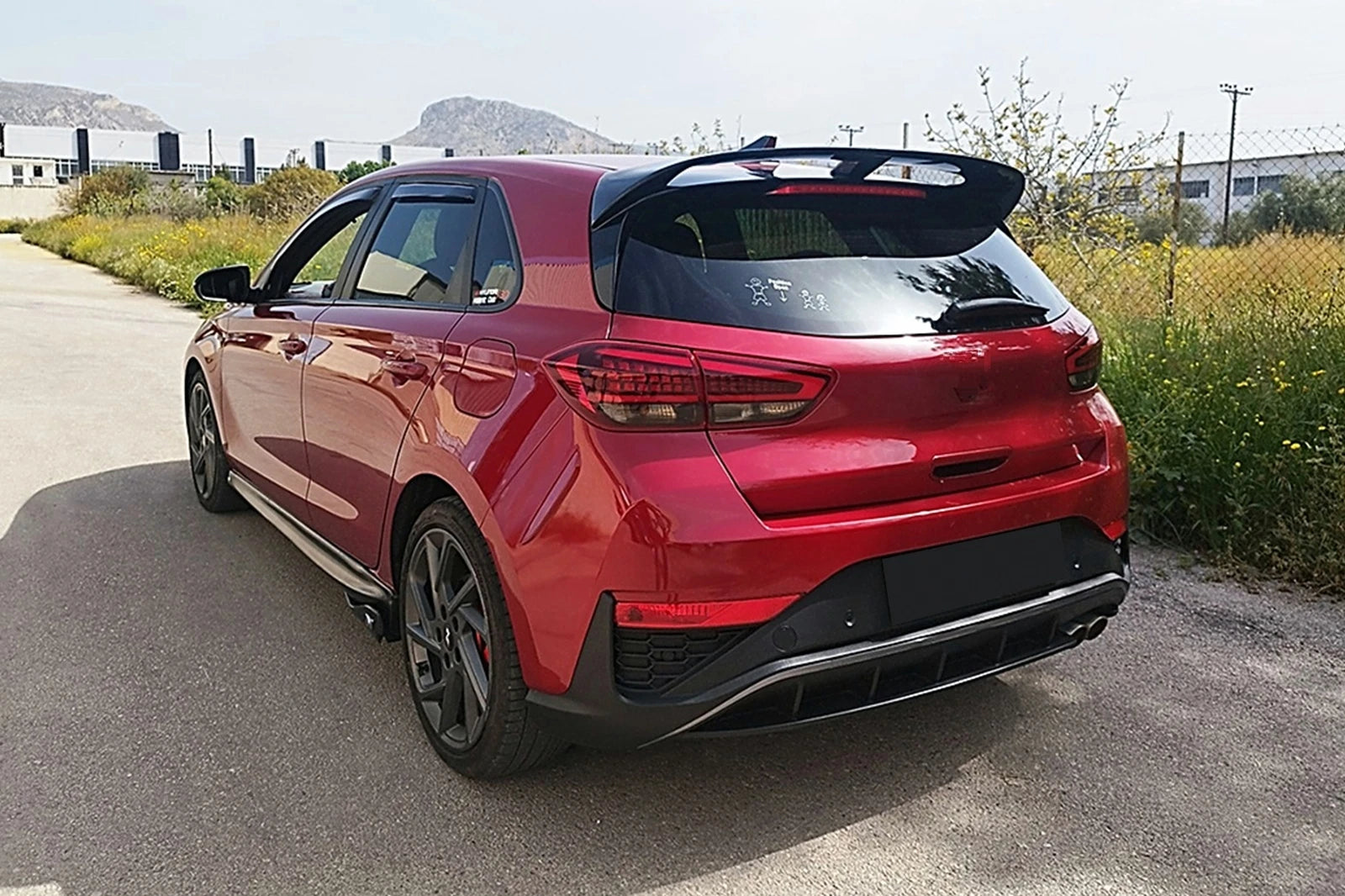 Αεροτομή Οροφής για Hyundai i30 Mk3 Hatchback 2016+